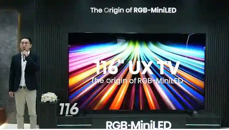 الكشف عن أكبر شاشة تلفزيون في السعودية 